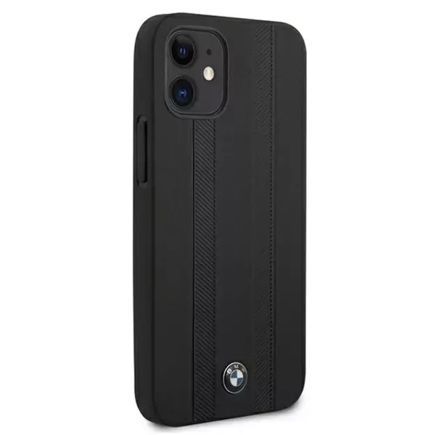 Etui BMW BMHCP12STTBK iPhone 12 mini 5,4  czarny/black hardcase Signature Tire Marks 10