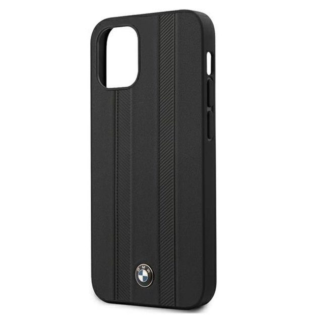 Etui BMW BMHCP12STTBK iPhone 12 mini 5,4  czarny/black hardcase Signature Tire Marks 5