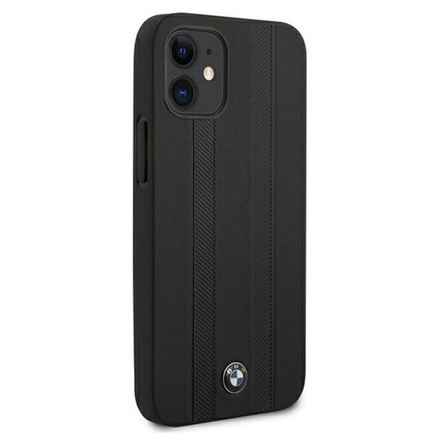 Etui BMW BMHCP12STTBK iPhone 12 mini 5,4  czarny/black hardcase Signature Tire Marks 3