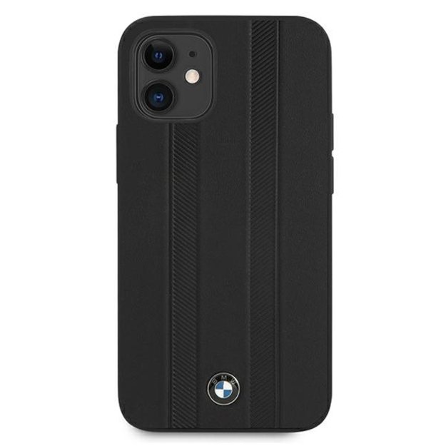 Etui BMW BMHCP12STTBK iPhone 12 mini 5,4  czarny/black hardcase Signature Tire Marks 2