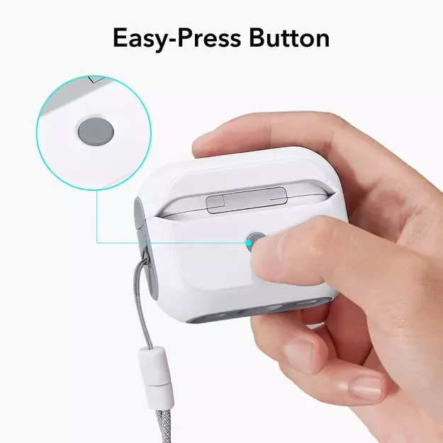 ESR Orbit Halolock with MagSafe for Apple AirPods Pro 1 / 2 - White 1
