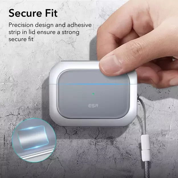 ESR Orbit Halolock with MagSafe for Apple AirPods Pro 1 / 2 - White 7