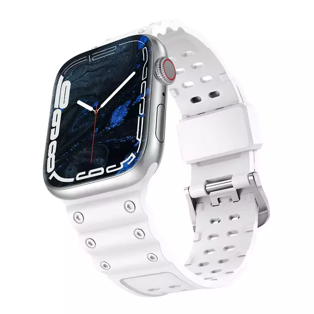 Strap Triple Protection for Apple Watch 38 / 40 / 41 mm band bracelet - white 4