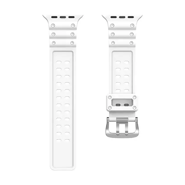 Strap Triple Protection for Apple Watch 38 / 40 / 41 mm band bracelet - white 5