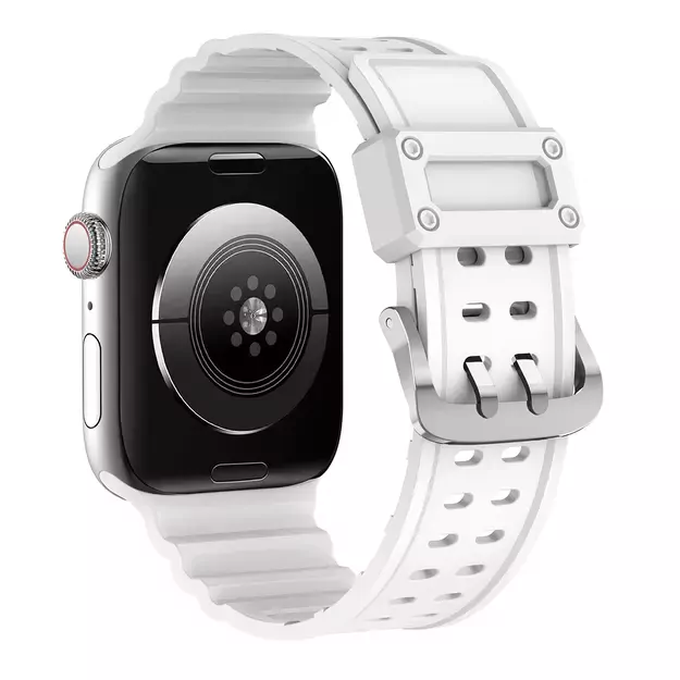 Strap Triple Protection for Apple Watch 38 / 40 / 41 mm band bracelet - white 3