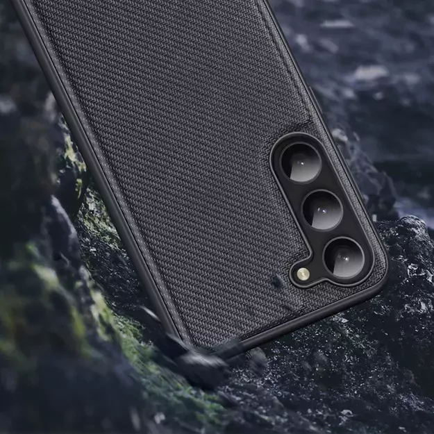 Dux Ducis Fino case Samsung Galaxy S23+ cover with silicone frame gray 10