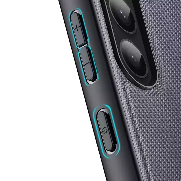 Dux Ducis Fino case Samsung Galaxy S23+ cover with silicone frame gray 8