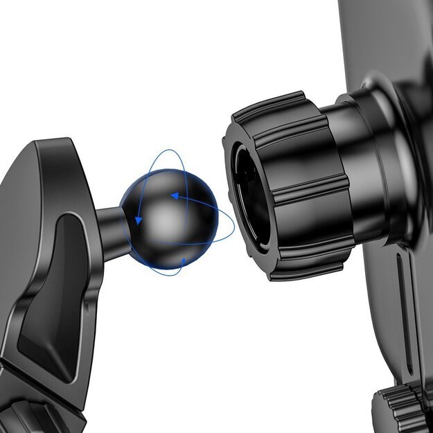 Baseus Automatic Electric Car Holder Qi Wireless Charger 15W Black (WXHW03-01) 4