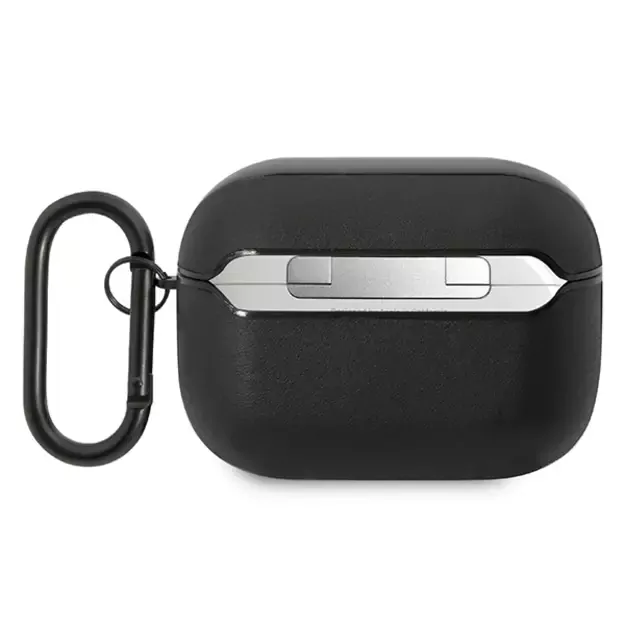 AMG Leather Big Logo case for AirPods Pro - black 3