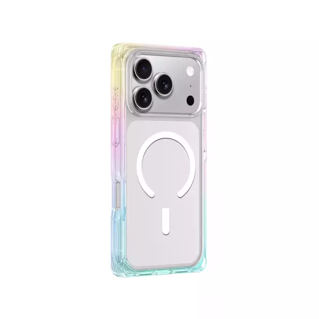 AmazingThing Omni case for iPhone 17 Pro compatible with MagSafe - transparent-rainbow 2