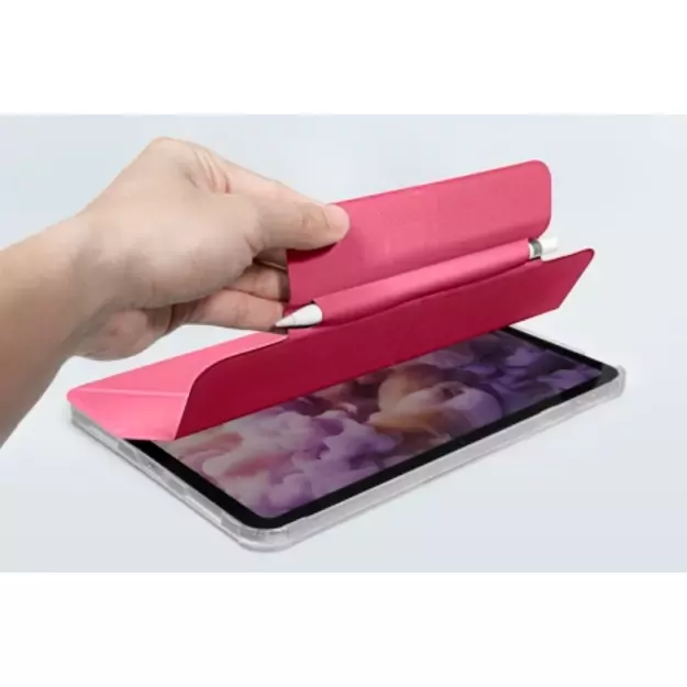 LAUT Huex Folio Case with Apple Pencil Holder for iPad 10.9&quot  10 (gen.) - Pink 2