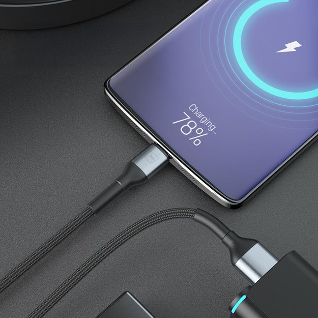 3mk Hyper Cable N-SERIES USB-A / MicroUSB 1m 5V/2.4A 12W / black 2