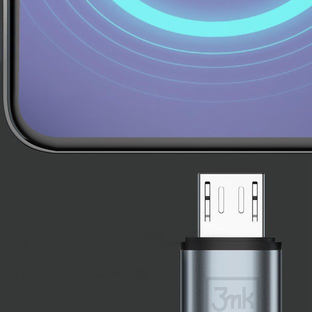3mk Hyper Cable N-SERIES USB-A / MicroUSB 1m 5V/2.4A 12W / black 3