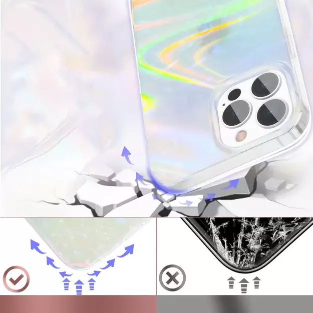 Kingxbar Shell Series luxury elegant phone case for iPhone 13 Pro pearl-mint 2