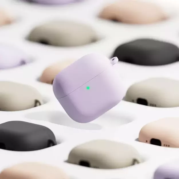 Ringke Silicone Case for Apple AirPods 4 - Pink 5