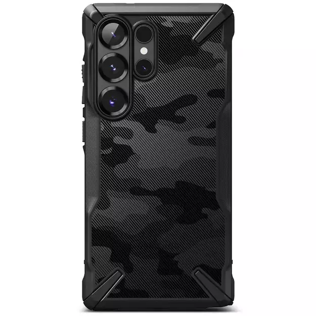 Ringke Fusion X Case for Samsung Galaxy S25 Ultra - Black Camo 2