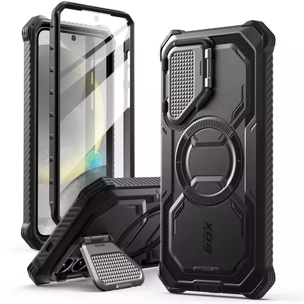 Supcase IBLSN Armorbox Mag Case for Samsung Galaxy S25+ - Black 1
