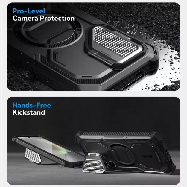 Supcase IBLSN Armorbox Mag Case for Samsung Galaxy S25+ - Black 3