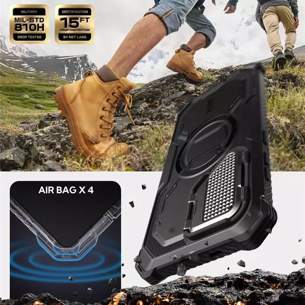 Supcase IBLSN Armorbox Mag Case for Samsung Galaxy S25+ - Black 2