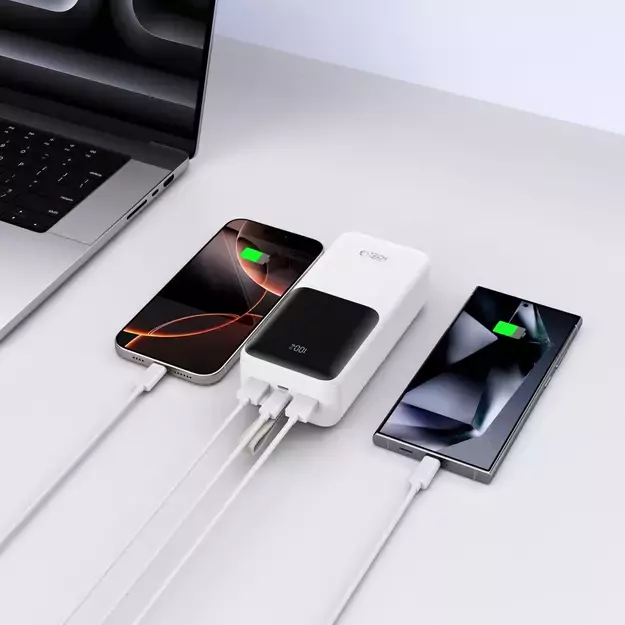 Powerbank Tech-Protect PB03 30000mAh 22.5W - white 6