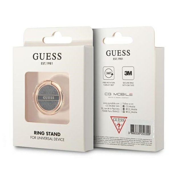 Guess Ring stand GURSHG4SK black/black 4G 1