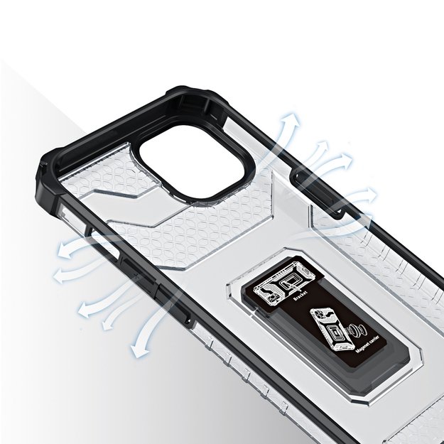 Crystal Ring Case Kickstand Tough Rugged Cover for iPhone 13 mini black 5
