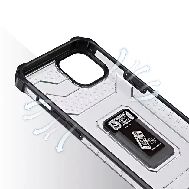 Crystal Ring Case Kickstand Tough Rugged Cover for iPhone 13 mini black 11