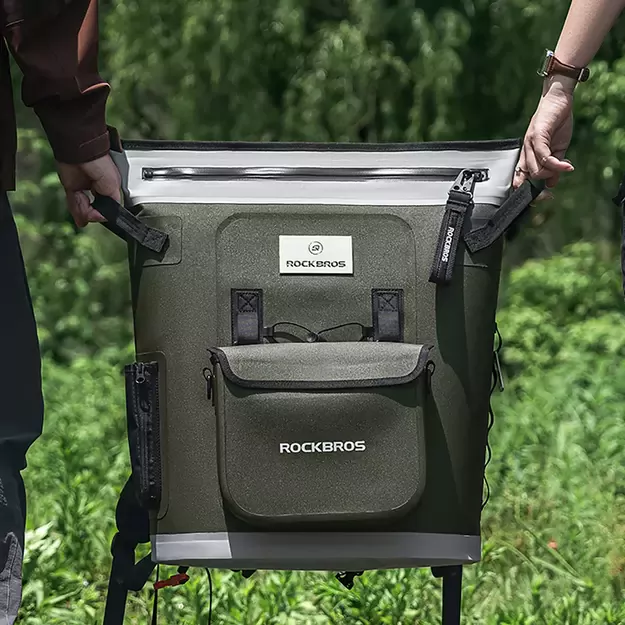 Rockbros Thermal Backpack with Insulation 18l Ergonomic - Green 8