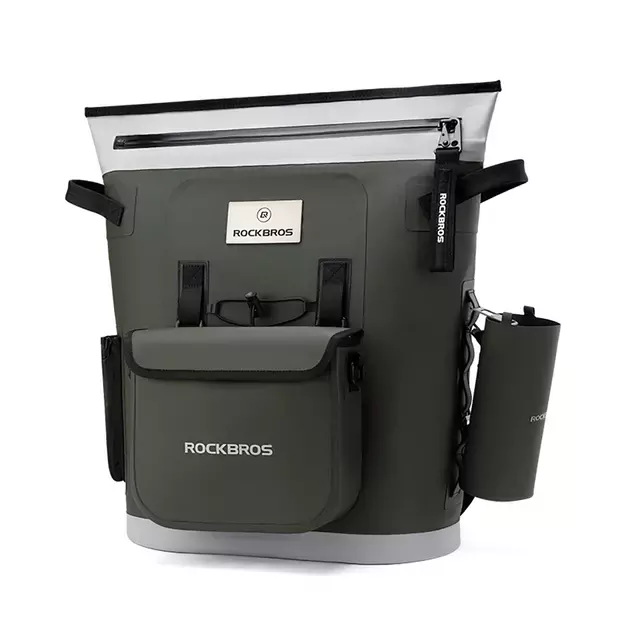 Rockbros Thermal Backpack with Insulation 18l Ergonomic - Green 2