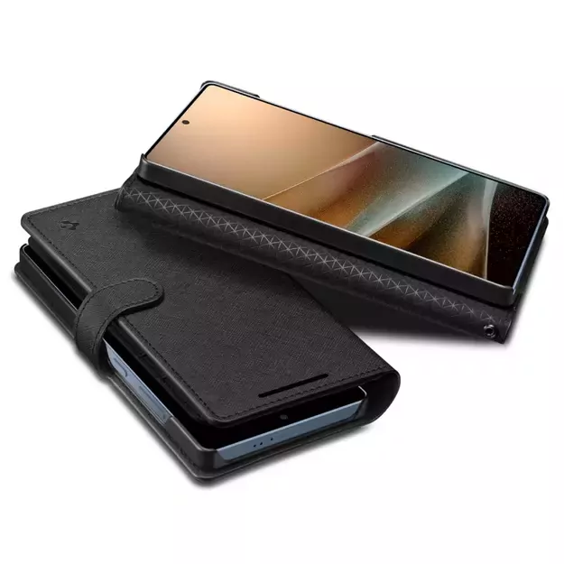 Spigen Wallet &quot S&quot  Case for Samsung Galaxy S25 Ultra - Black 7