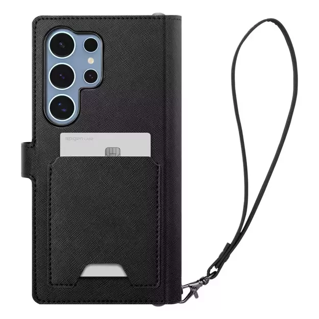 Spigen Wallet &quot S&quot  Case for Samsung Galaxy S25 Ultra - Black 3
