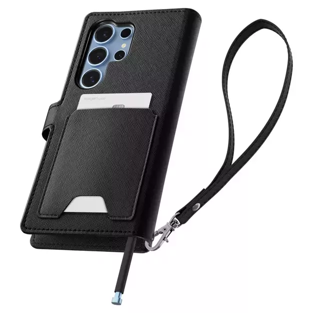Spigen Wallet &quot S&quot  Case for Samsung Galaxy S25 Ultra - Black 9