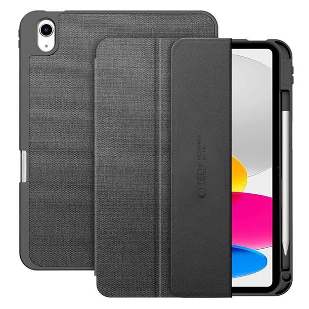 Tech-Protect SC Pen Canvas Case for iPad 10.9&rdquo; 2022 / iPad 11&rdquo; 2025 - Gray