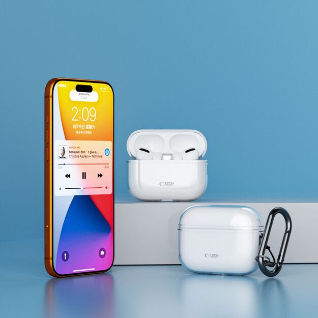Tech-Protect FlexAir Case for AirPods Pro - Clear 5