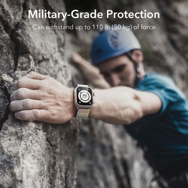 ESR Armorite 2-pack Tempered Glass for Apple Watch Ultra 49mm - Titanium 4