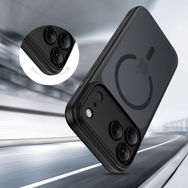 Tech-Protect Magpeak Magsafe CC Case for iPhone 17 Pro - Matte Black 5