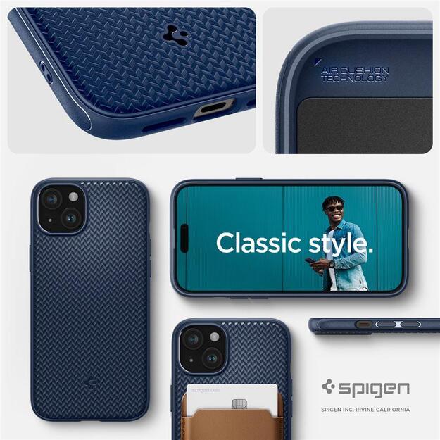 Spigen Mag Armor Case with MagSafe for iPhone 15 Plus - Blue 5
