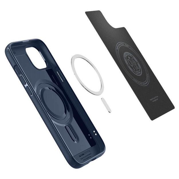 Spigen Mag Armor Case with MagSafe for iPhone 15 Plus - Blue 12