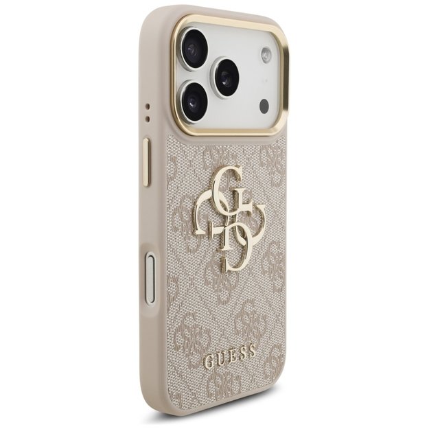 Guess 4G Big 4G Classic Logo Case for iPhone 17 Pro - Rose Gold 3