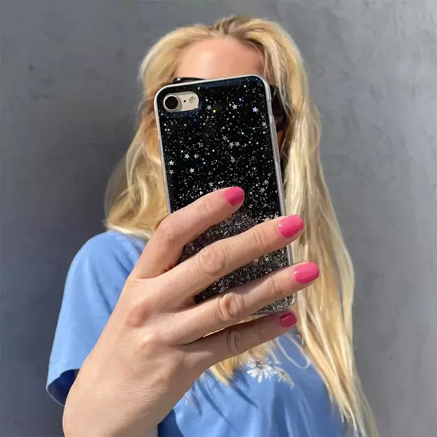 Wozinsky Star Glitter Shining Cover for Samsung Galaxy M51 green 5