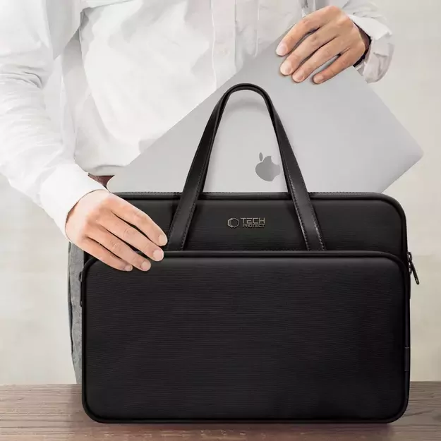 Tech-Protect Carrying Bag for 13-14&quot  Laptop - Black 9