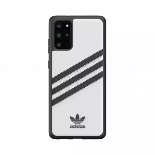 Adidas OR Moudled Case PU for Samsung Galaxy S20+ - White and Black 7