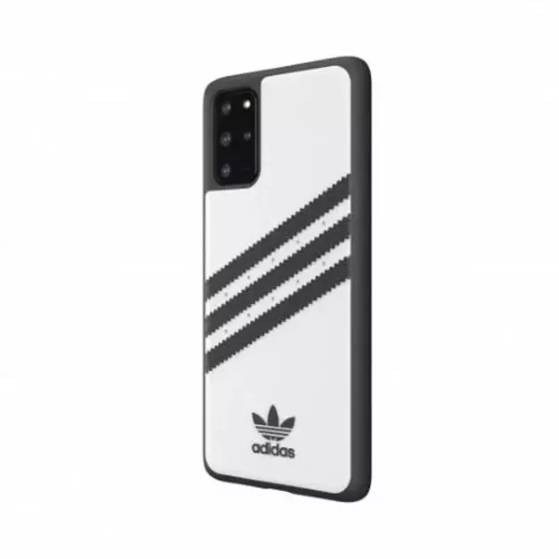 Adidas OR Moudled Case PU for Samsung Galaxy S20+ - White and Black 9