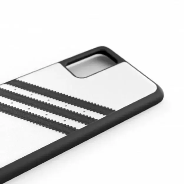 Adidas OR Moudled Case PU for Samsung Galaxy S20+ - White and Black 10