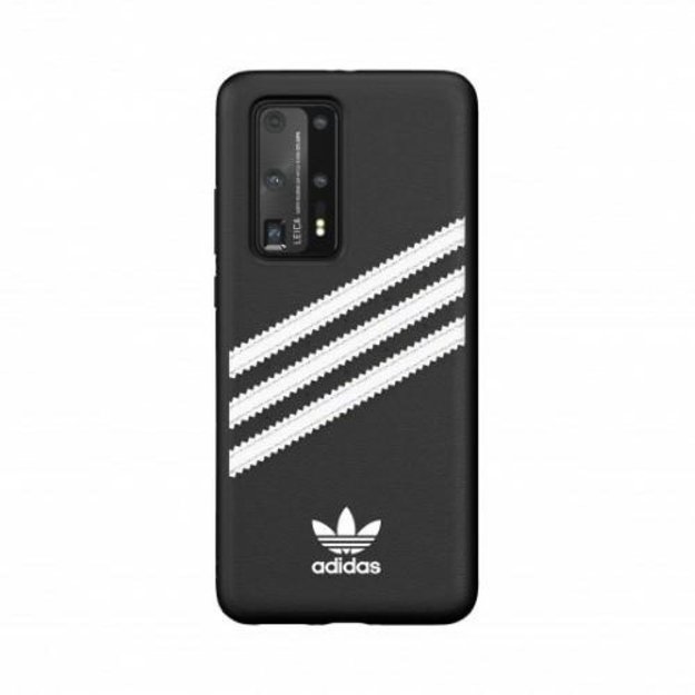 Adidas OR Moulded PU Case for Huawei P40 - Black and White 1