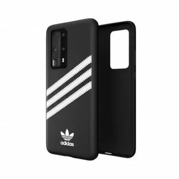 Adidas OR Moulded PU Case for Huawei P40 - Black and White 7