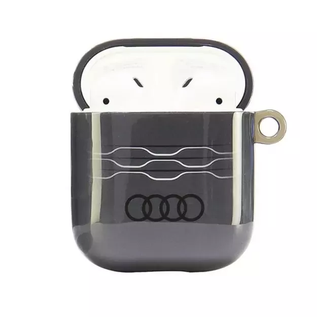 Audi IML Geometric Pattern Case for AirPods 1 / 2 - Gray 6