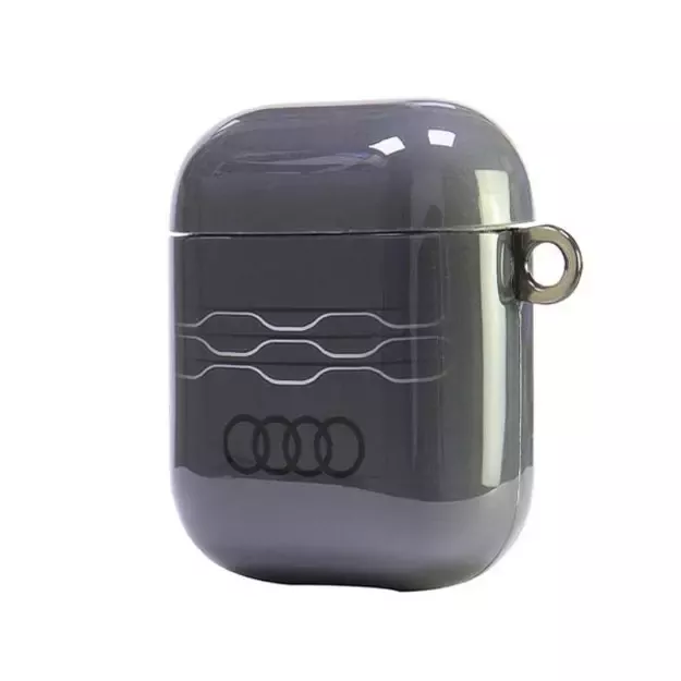Audi IML Geometric Pattern Case for AirPods 1 / 2 - Gray 7