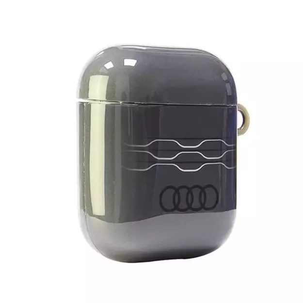 Audi IML Geometric Pattern Case for AirPods 1 / 2 - Gray 8