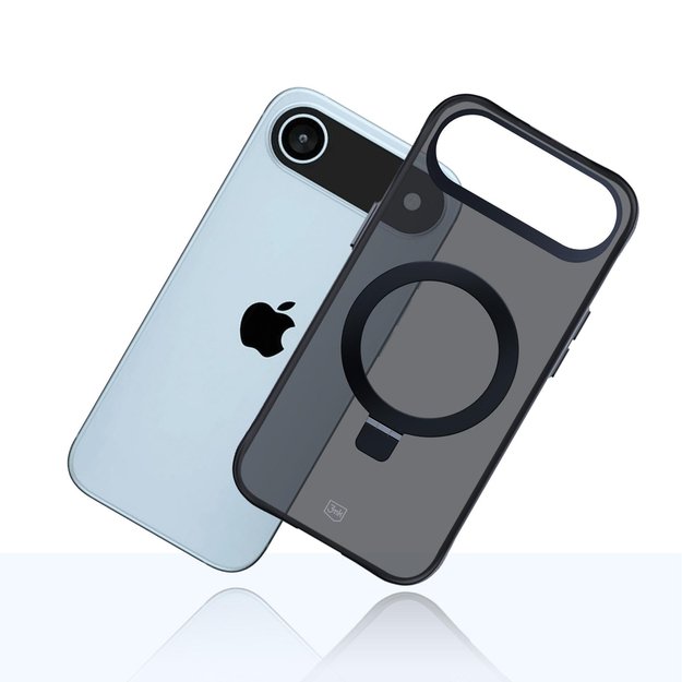 3mk Smoke Case Mag&amp Stand for iPhone Air - Black 12